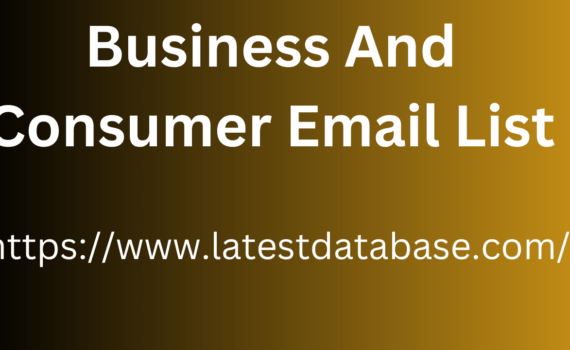 Business And Consumer Email List