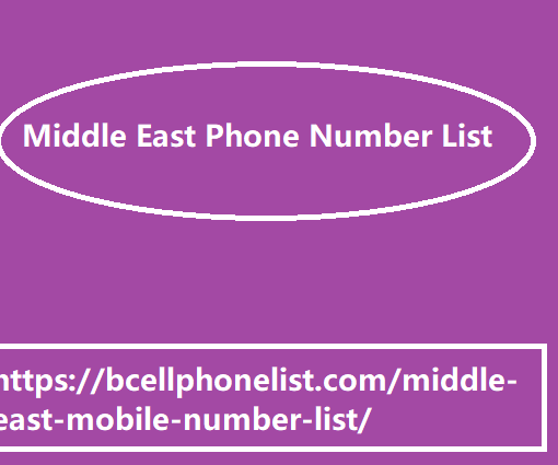 Middle East Phone Number List