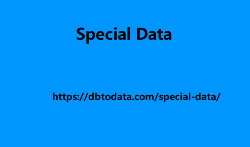 Special Data