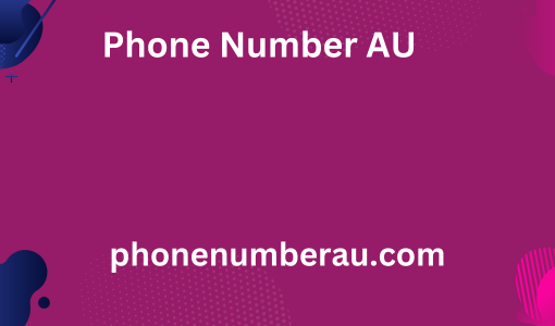 Phone Number AU